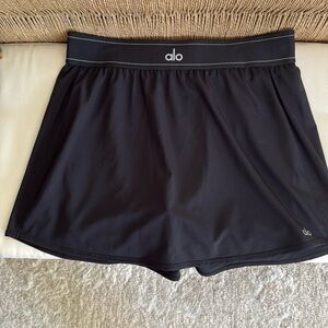 All Yoga Black Tennis Skirt - Sz L